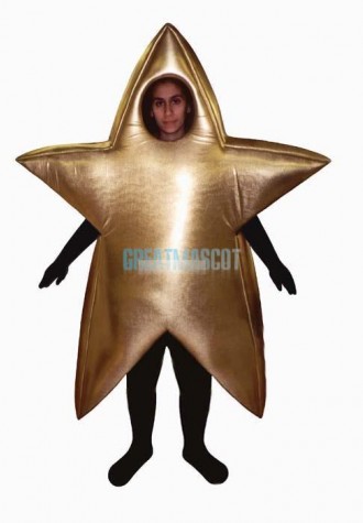 Gold Star Lightweight Mascot Costume