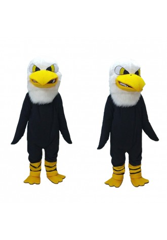 Free Shipping Basic Cartoon Black Eagle Mascot Costume