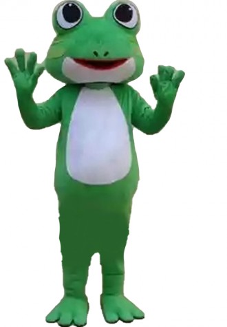 Top Sale Classic Frog Masquerade Mascot Costume
