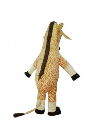 Adult Size Cartoon Giraffe Mascot Costume For Party Event