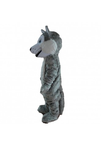 Free Shipping High Quality Gray Dog Mascot Costume