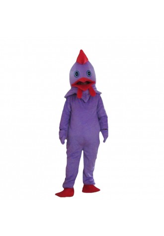 Adult Size Colorful Chicken Mascot Costume For Party