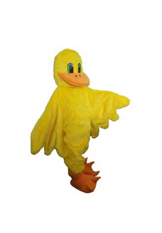 Hot Sale Smart Plush Yellow Duck Mascot Costume