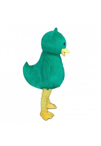 Super Cute Green Duck Mascot Costume For Theme Event