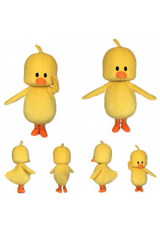 Free Shipping Cute Cartoon Duck Mascot Costume For Party Game