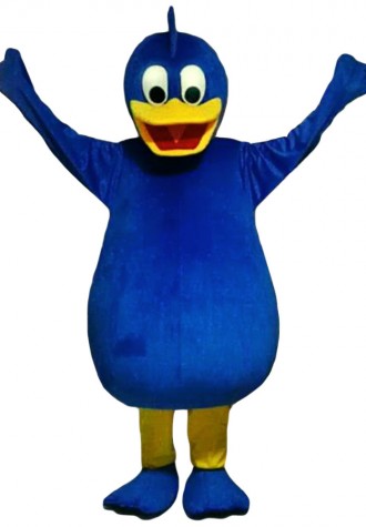 Nice Quality Exciting Blue Duck Mascot Costume