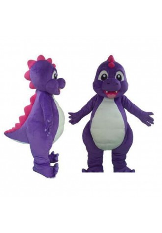 Free Shipping So Lovely Purple Dinosaur Mascot Costume