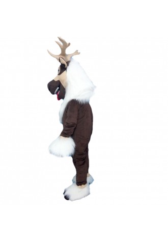 Professional Quality Furry Reindeer Mascot Costume