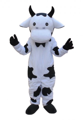 Classic Version Friendly Cow Mascot Costume