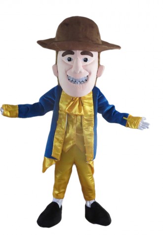 Hot Sale Funny Patriot Mascot Costume Completed Suit
