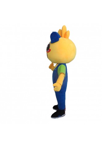 Lovely Sincere Boy And Girl With Suit Mascot Costume