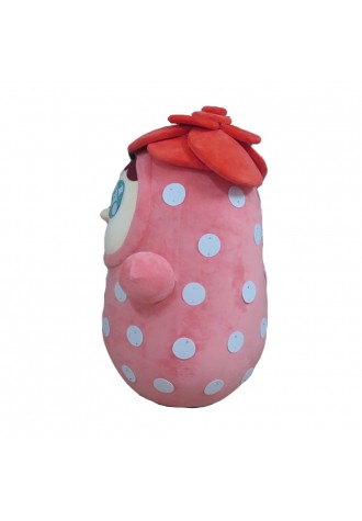 Cartoon Pink Strawberry Tumbler Mascot Costume