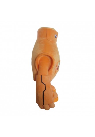 Funny Cartoon Orange Fixed Robot Mascot Costume