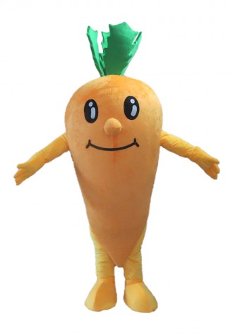 Party Event Cartoon Carrot Mascot Costume
