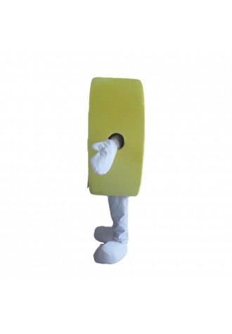 New Cartoon Yellow Lemon Slices Mascot Costume
