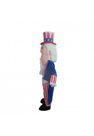 Uncle Sam With Striped Set Mascot Costume