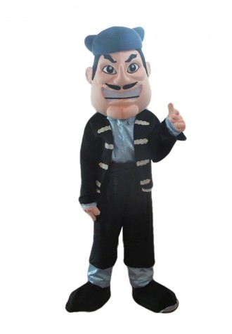 Serious Old Gentleman Mascot Costume