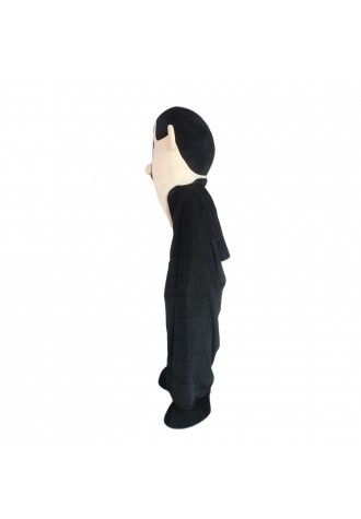 Evil Old Witch With Cloak Mascot Costume