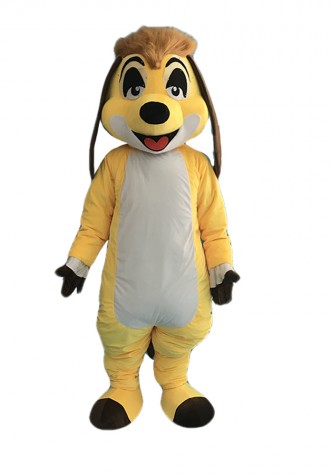 Good Quality Little Yellow Lion Mascot Costume