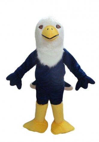 Professional For Festival Blue Eagle Mascot Costume