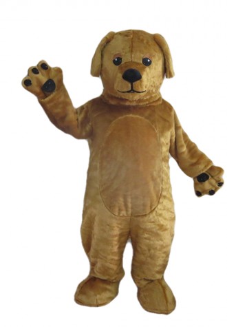 Lovely Soft Brown Dog Mascot Costume