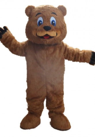 Top High Quality Brown Bear Mascot Costume