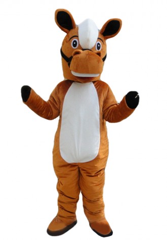 Hot Sale Adult Fancy Horse Mascot Costume