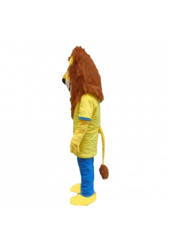 New Kind Friendly Smiling Lion Mascot Costume