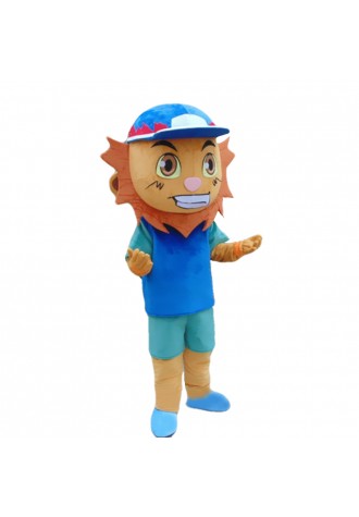 Special Style Little Blue Lion Mascot Costume