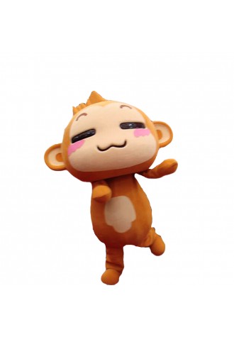 Hot Sale Quality Loving Monkey Couple Mascot Costume