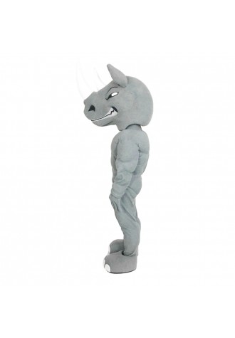 Top Quality Powerful Grey Tyrannosaurus With Muscle Mascot Costume