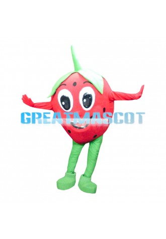 Lovely Big Eyes Strawberry Baby Mascot Costume