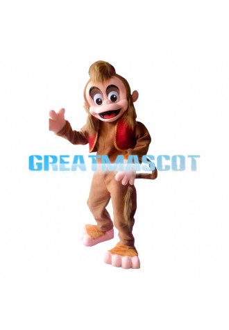 Woolly Monkey In The Acrobatic Troupe Mascot Costume