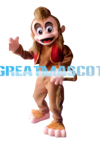 Woolly Monkey In The Acrobatic Troupe Mascot Costume