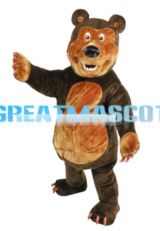 New Arrival Brown Bear Mascot Costume