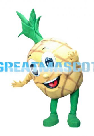 Cartoon Fresh Big Eyes Pineapple Mascot Costume