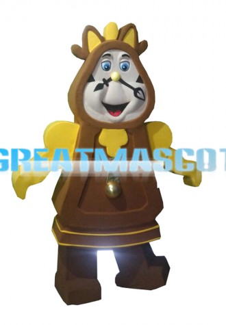 New Vintage Wall Clock Mascot Costume