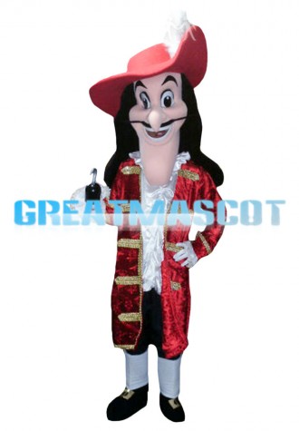 Long Chin Nobel Gentleman Mascot Costume