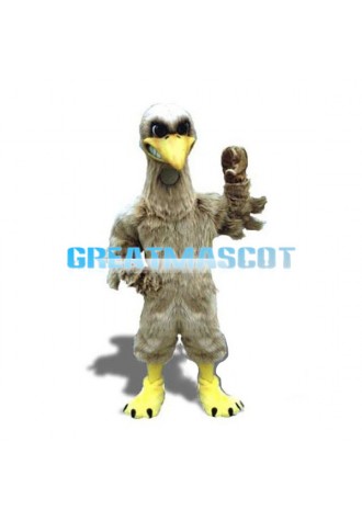 Long Fur Vicious Vulture Mascot Costume