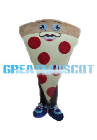Delicious Cheese Pizza Mascot Costume