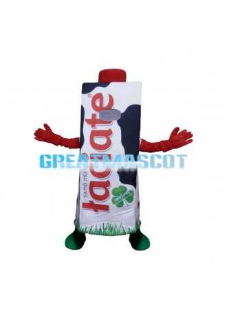 Zero Fat Milk Carton Mascot Costume