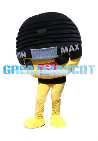 Power Control Transformer Ball Mascot Costume