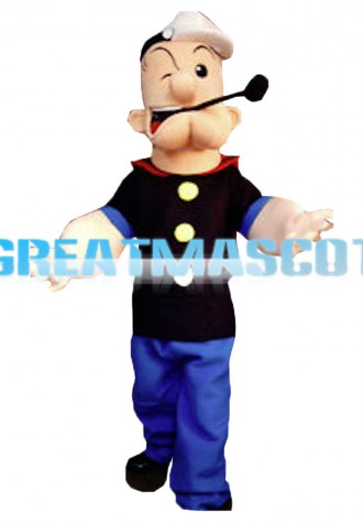 Popeye The Sailor Mascot Costume