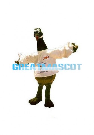 Canadian Swan Mascot Costume For Adult