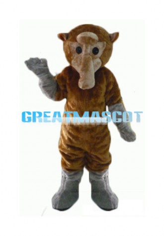 Proboscis Monkey Mascot Adult Costume 