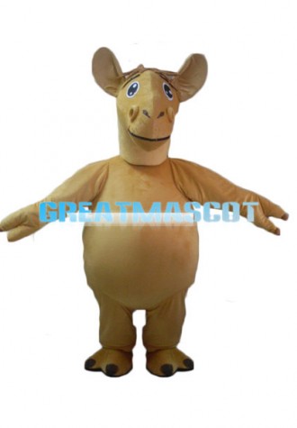 Light Brown Kangaroo Lightweight Mascot Costume 
