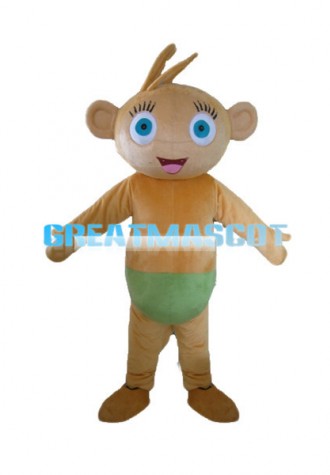 Clumsy Yojojo the Baby Monkey Mascot Costume