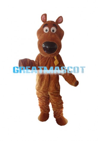 Adventurous Great Dane Scooby Doo Mascot Costume