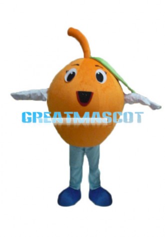 Lightweight Cartoon Orange Mascot Costume For Adult