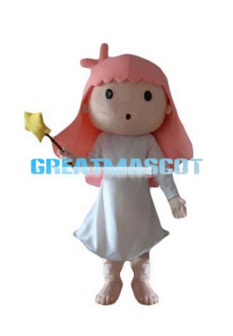Sweet Angel Girl Mascot Costume